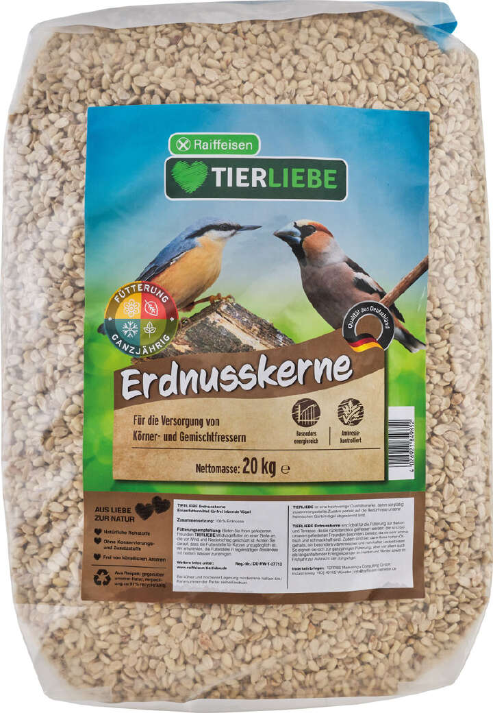 TIERLIEBE Erdnusskerne